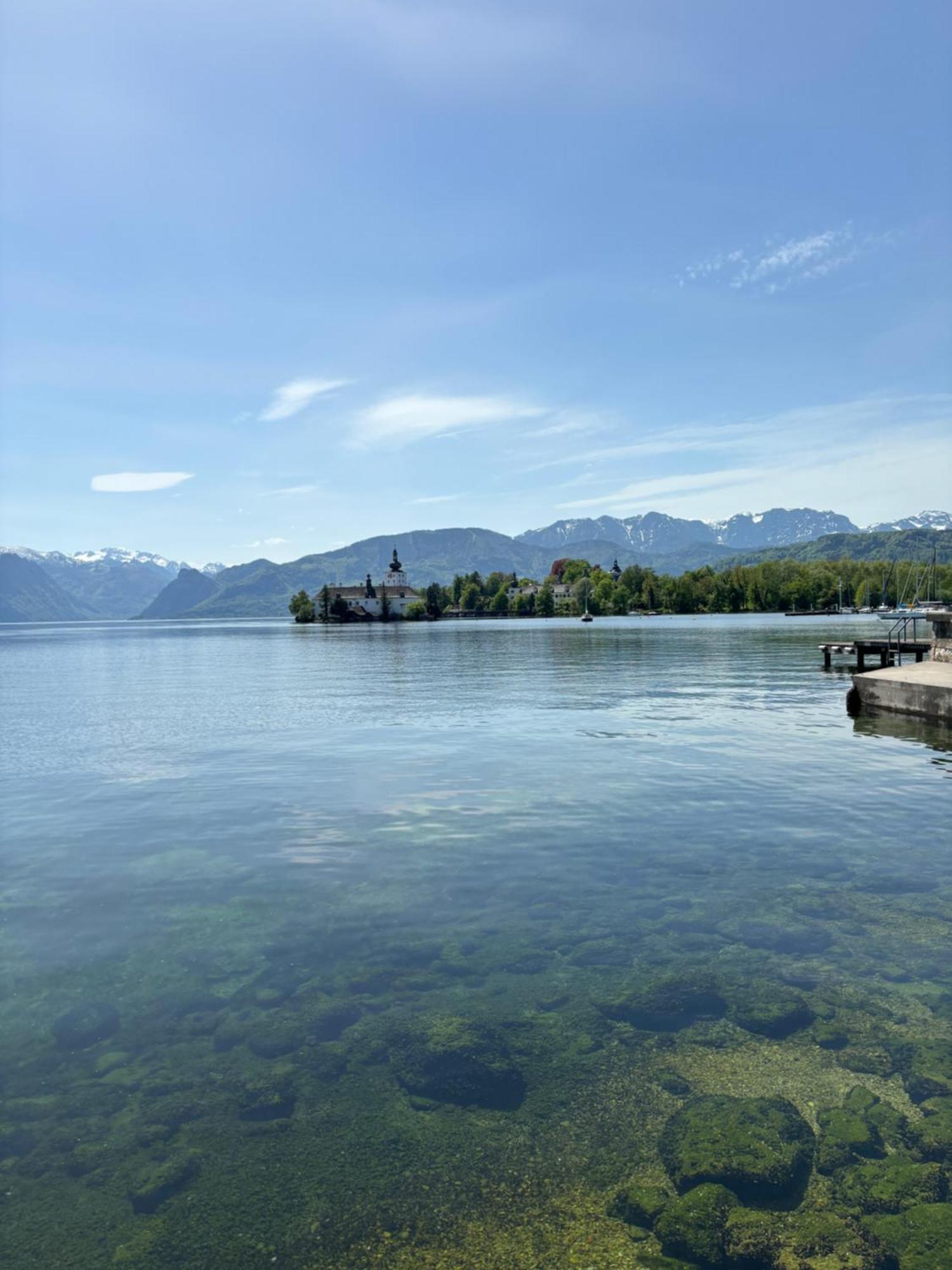 Wohnung See- Und Bergnaehe Gmunden Dış mekan fotoğraf