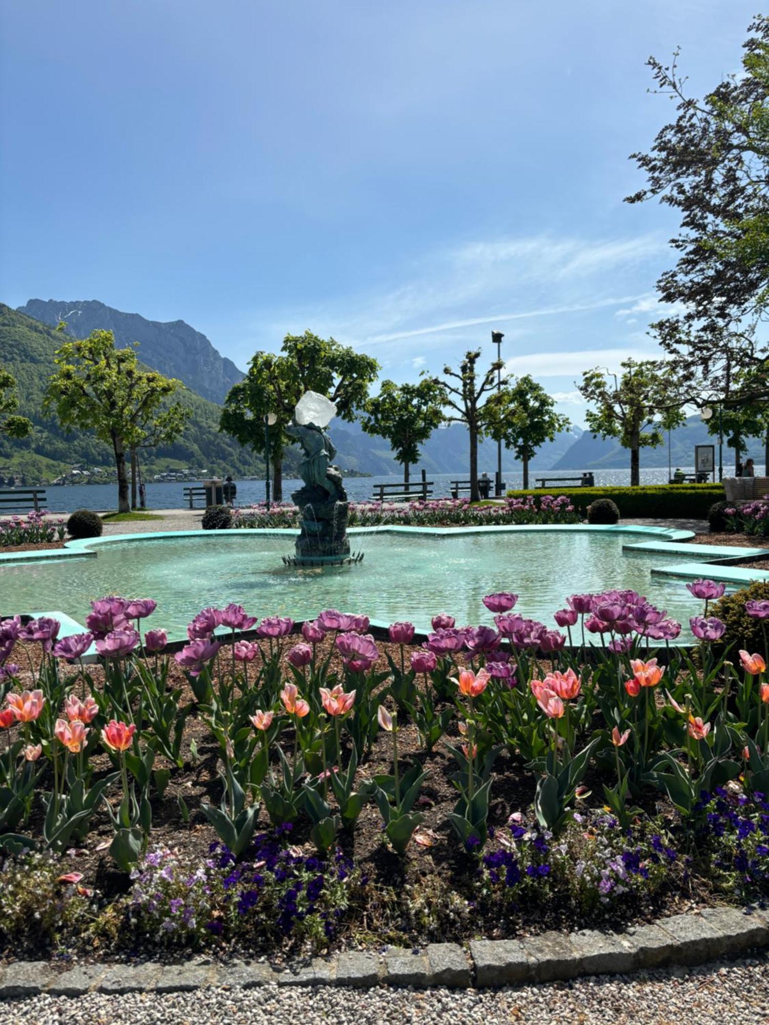 Wohnung See- Und Bergnaehe Gmunden Dış mekan fotoğraf